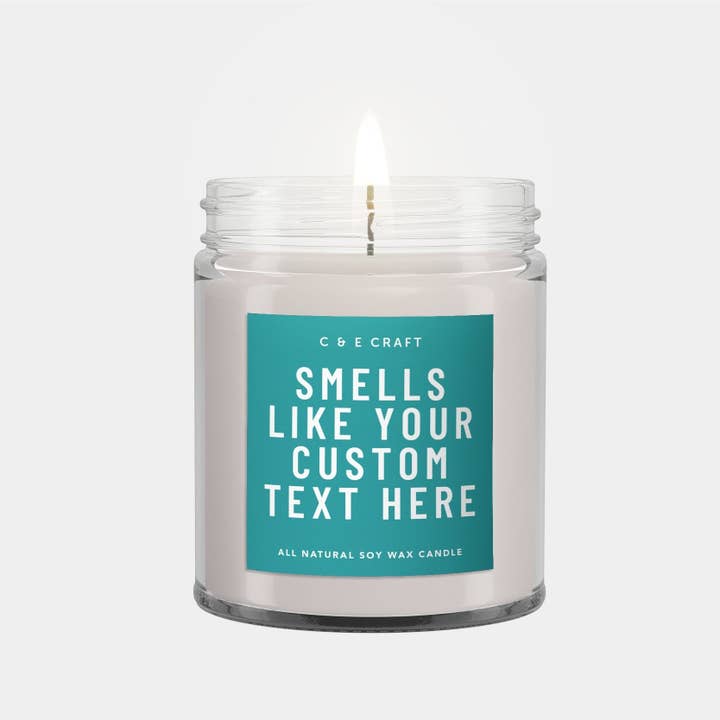CE Craft Co - Wholesale Jar/Filled Candle - Custom Smells Like Candle