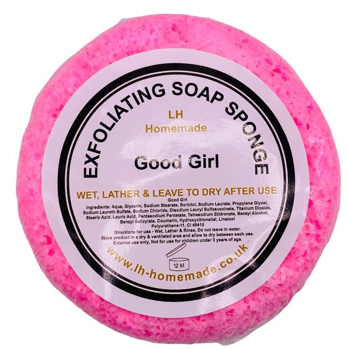 LH Homemade – wholesale Bath pouf/sponge – Exfoliating Soap Sponge Huge 180g High Quality.White label