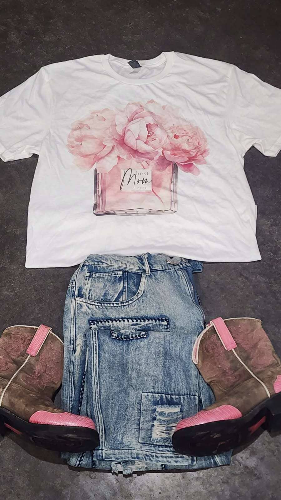 JCoons – wholesale Screen printed t-shirt – Women′s – Best Mom Ever0