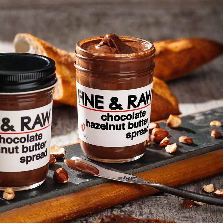 FINE & RAW - Wholesale Nut Butter - Chocolate Hazelnut Butter Spread8