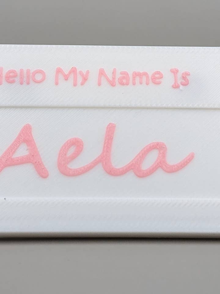 Custom Magnetic Name Tags for wholesale by Material Concepts