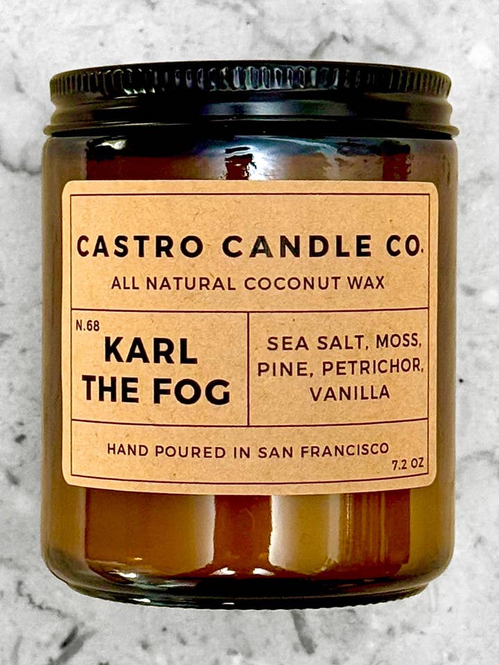 Karl the Fog - Candle for wholesale by Castro Candle Co.