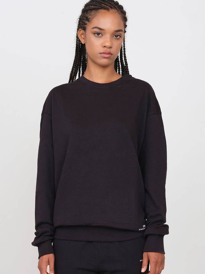 OWN OFF WITH NATURE - Wholesale Hoodie - Unisex - Unisex Oversized Crewneck Sweatshirt