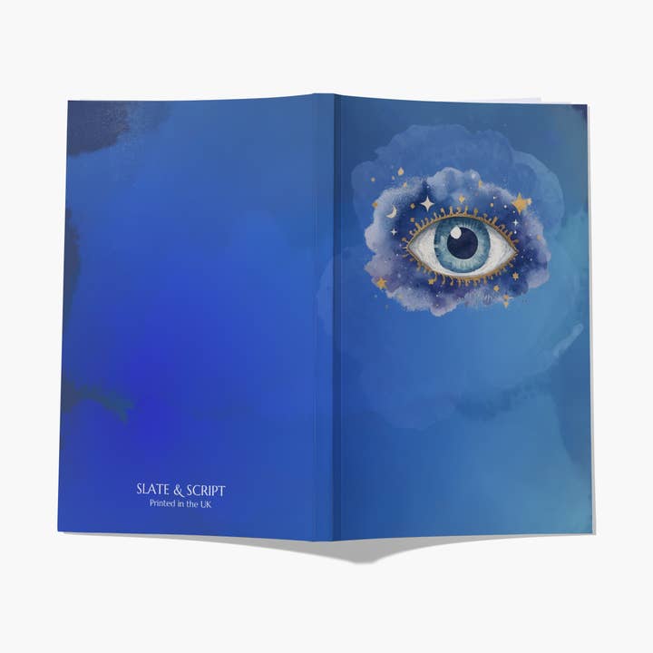 Slate and Script 'Protection Eye' A5 Notebook 80 pages for wholesale by Slate and Script