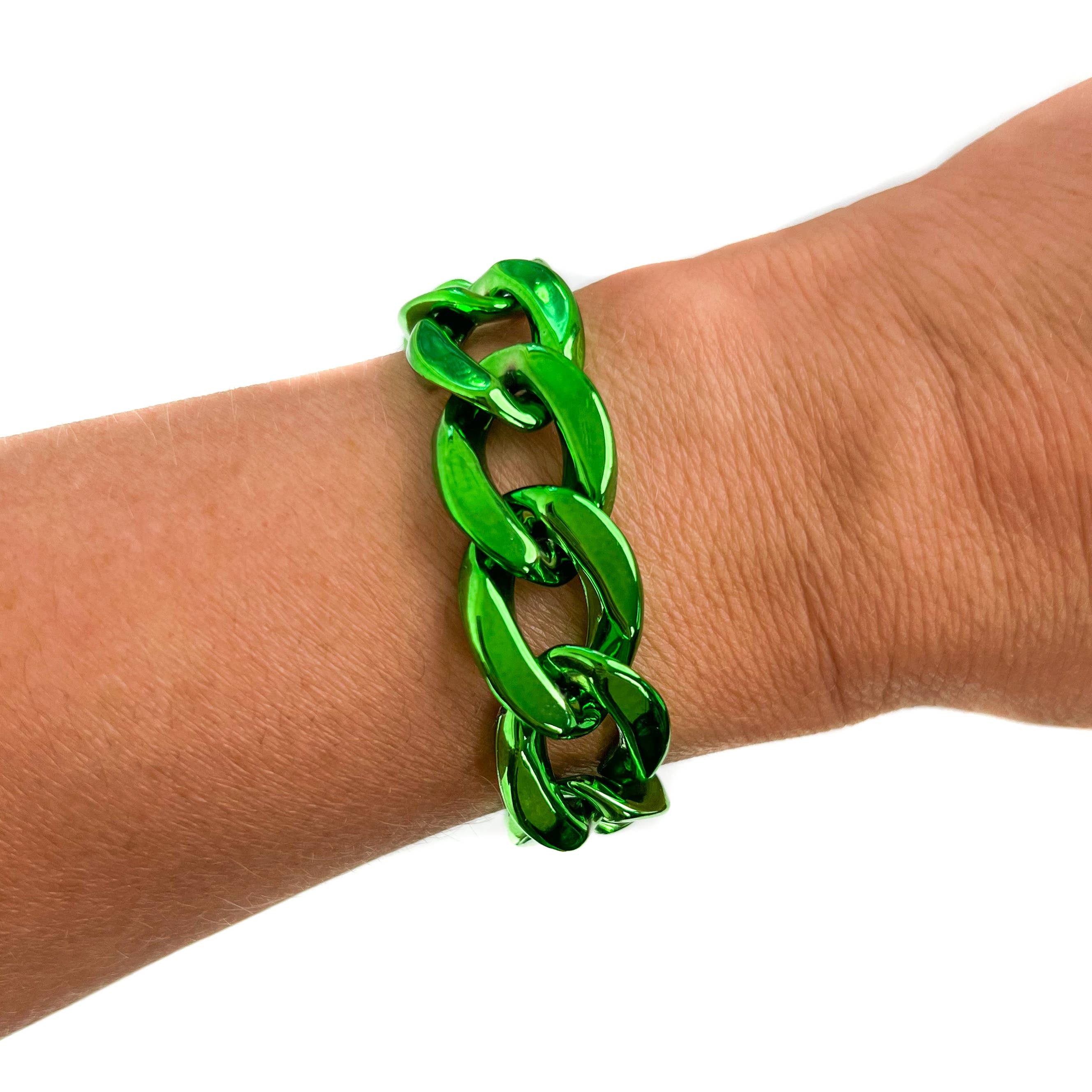 Savvy Bling – Conjunto de joias por atacado – Pulseiras & Colares Green Game Day3