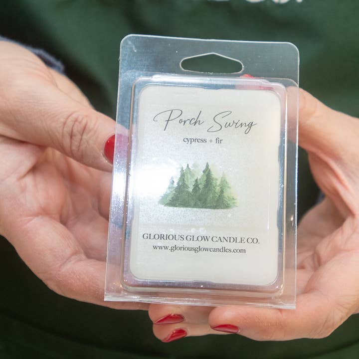 Glorious Glow Candle Co. - Wholesale Wax Melt - Porch Swing 2.5 oz Soy Blend Wax Melt1