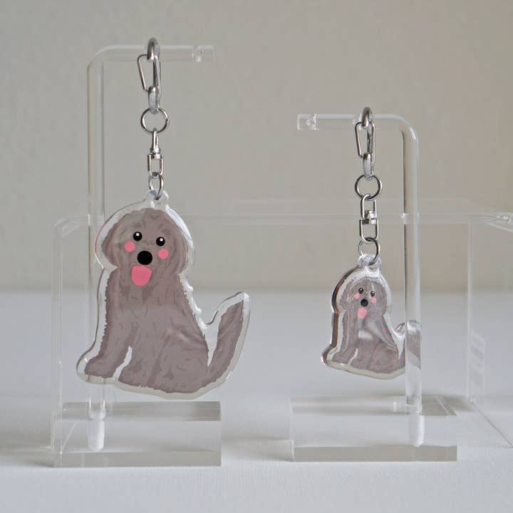 kiwi & WILLOW - Wholesale Keychain - Unisex - Doodle Epoxy Keychain8