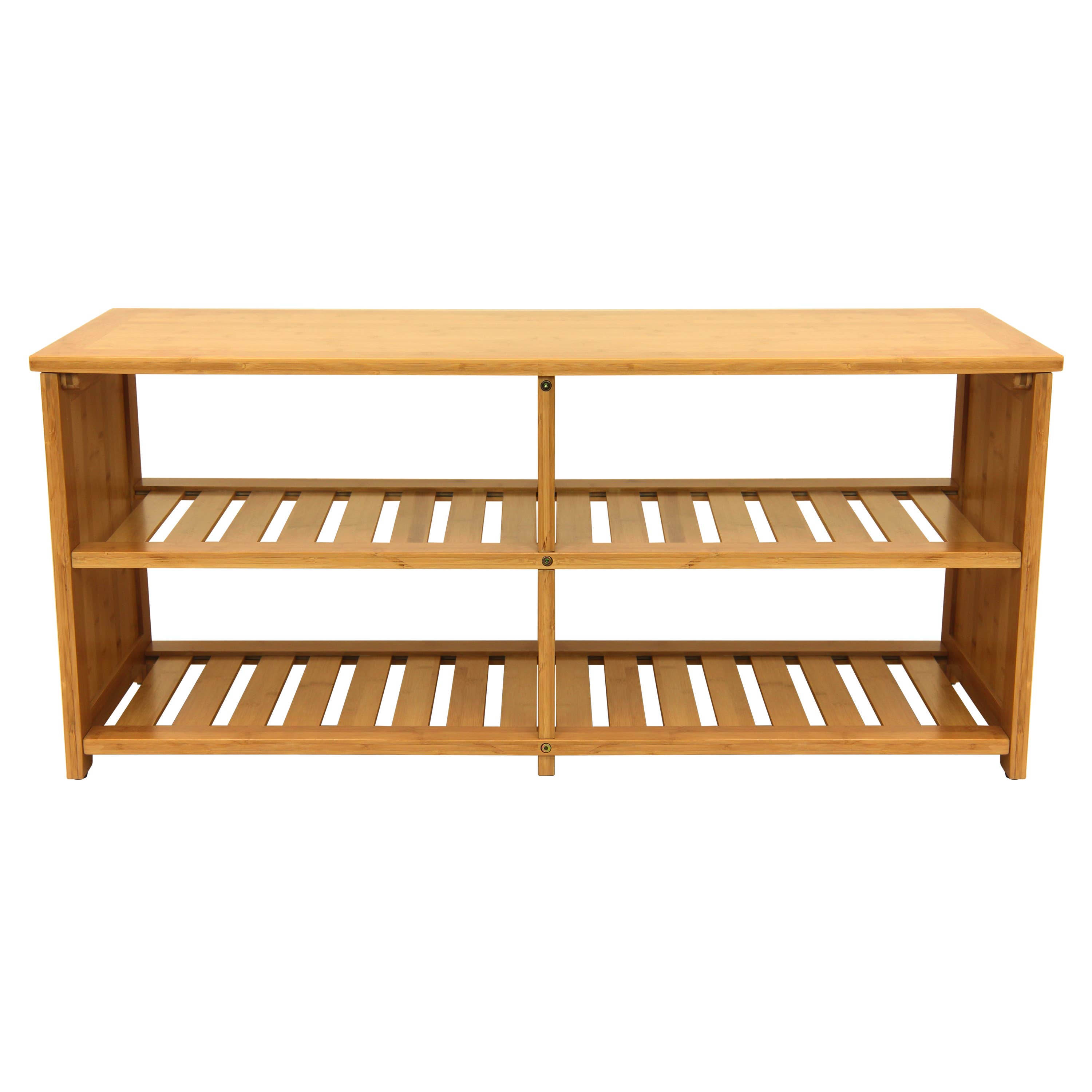 Oceanstar Design Group Inc. – Banco por atacado – Banco de Entrada com Armazenamento para 10 Pares em Bambu Oceanstar1