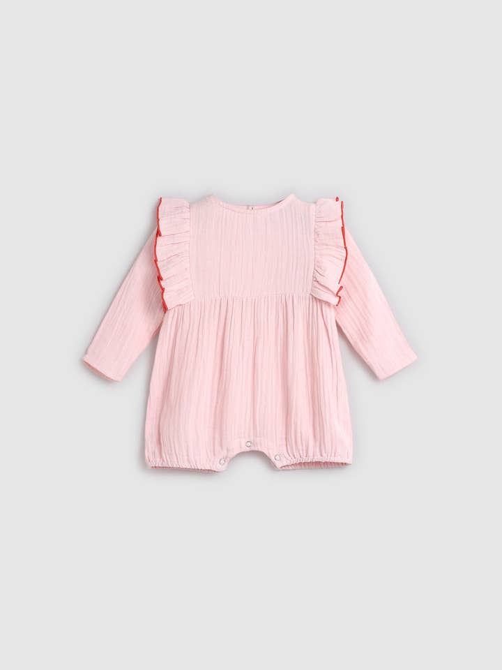 Carla Playsuit - Lykkelig Pink for engroshandel hos Alex & Ant