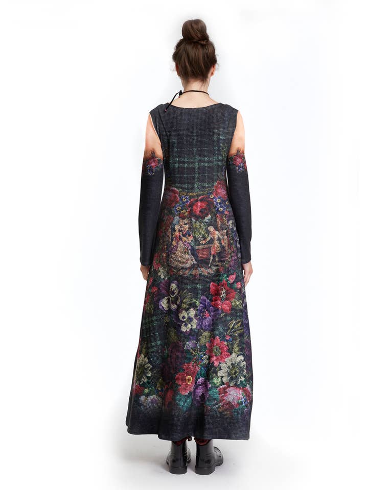 IPNG Design - Vente Robe – femme - Robe longue - Back To Black1