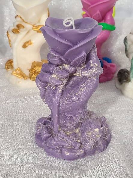 Melmade Scents - Vente Bougies originales - Bougies Witch's Rose9