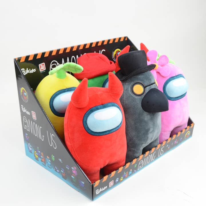 Toys Matter Inc. - Wholesale Stuffed/Plush Toy - Kids & Baby - Among Us Official 12" Plush w/ Accessory S1 - Assorted CDU10