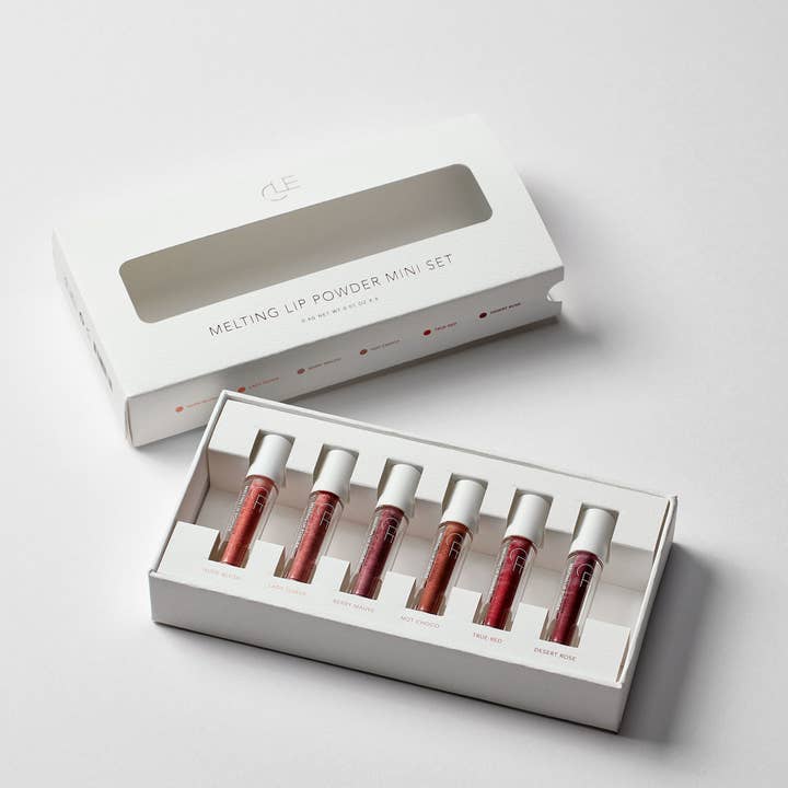 CLE Cosmetics - Wholesale Lip Stain/Dye/Tint - Mini Melting Lip Powder Set - Lip Stain and Pigment2