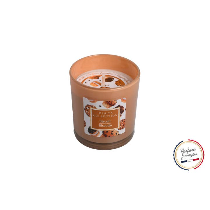 M Candle Jar Scented Biscuit for wholesale by CP INTERNATIONAL
