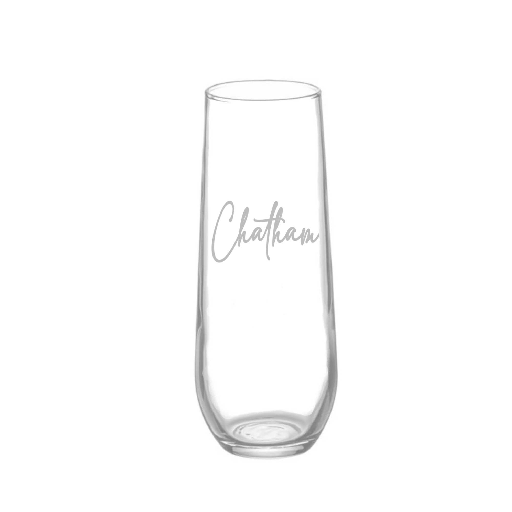 Peachy Pendants - Wholesale Wine Glass - GLASSWARE - Custom Town Tall Script4