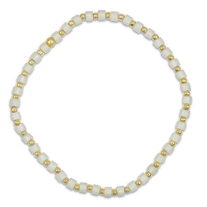 Camilla Limón - Wholesale Beaded Bracelet - Colorful Gemstone Bracelet | Gold Filled Jewelry | Stacking3