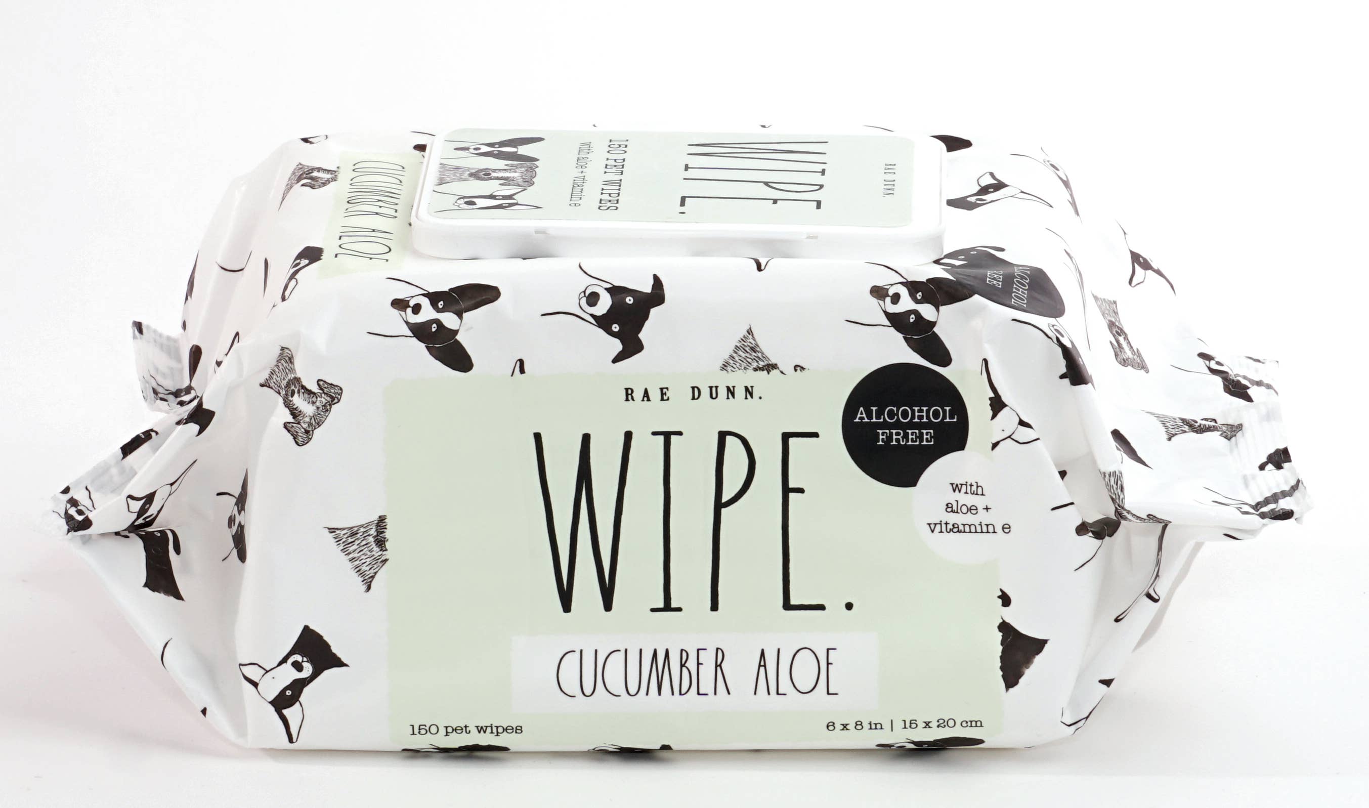 Precious Tails - Wholesale Pet Grooming Aid - Dog - Rae Dunn Pet Wipes Wilma's Friends - 150 ct20