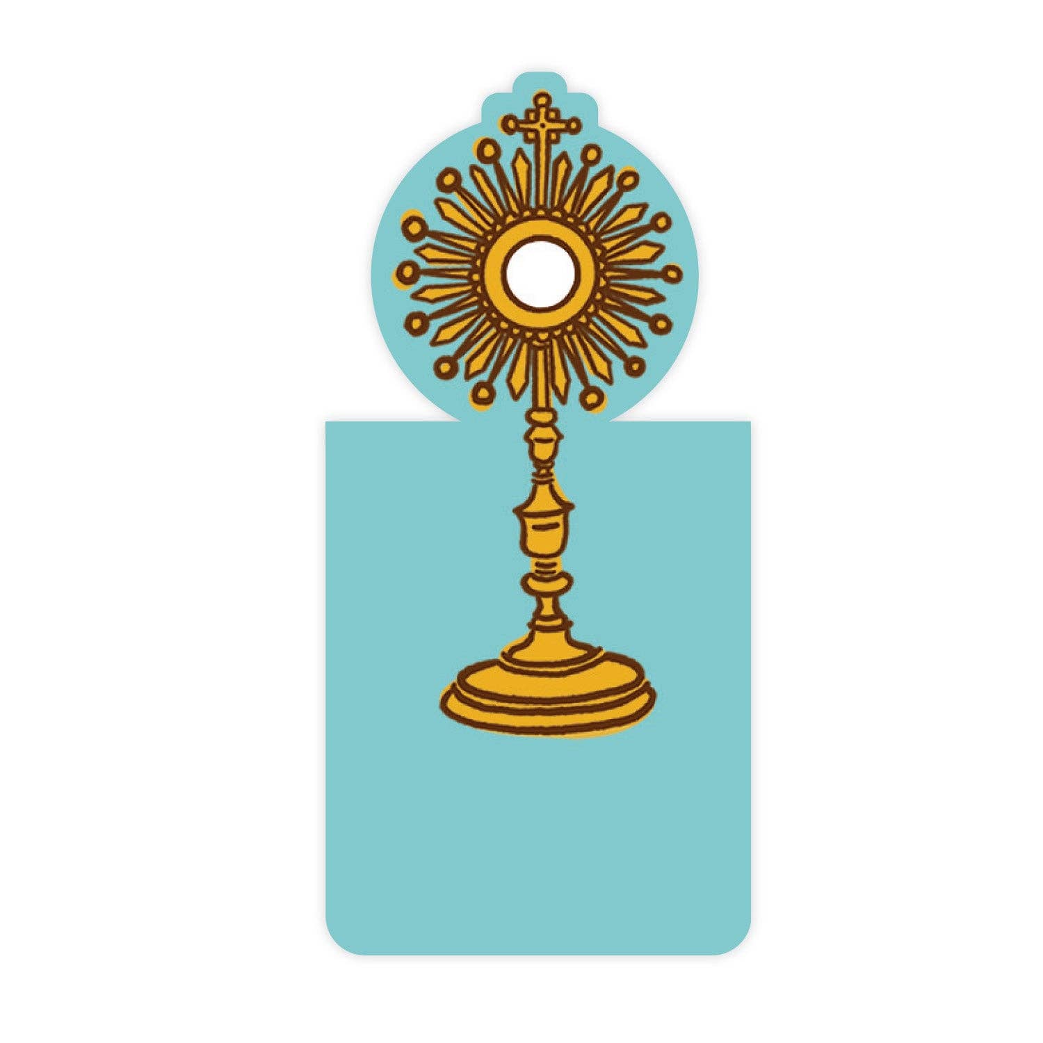 Catholic Family Crate® - Wholesale Bookmark - Adoration (Monstrance) Magnetic Bookmarks3