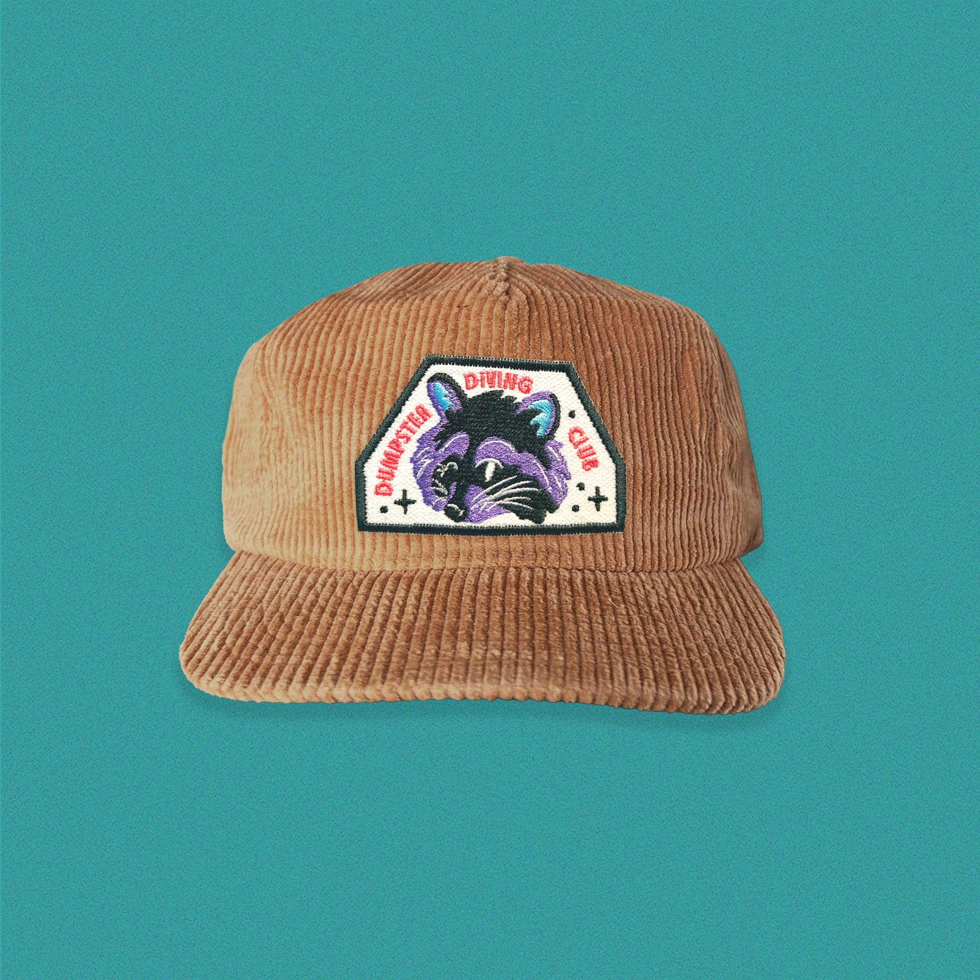 The Space Bureau - Vente Casquette de baseball – unisexe - Chapeau Street Rat en velours côtelé à 5 panneaux4