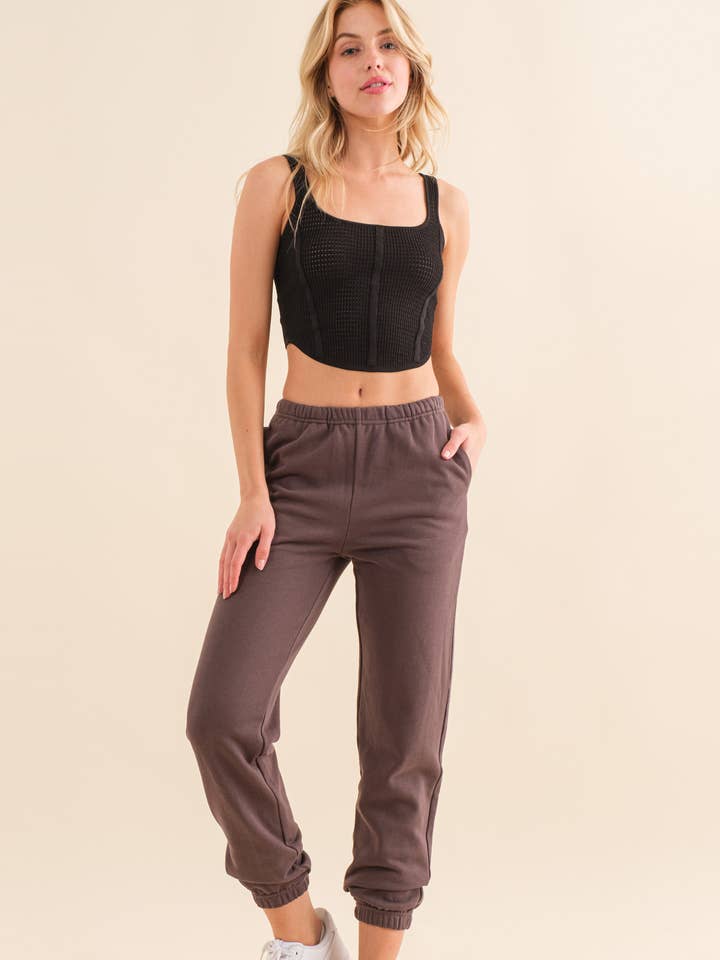 French Terry Jogger- HP0006A för wholesale av Hersy