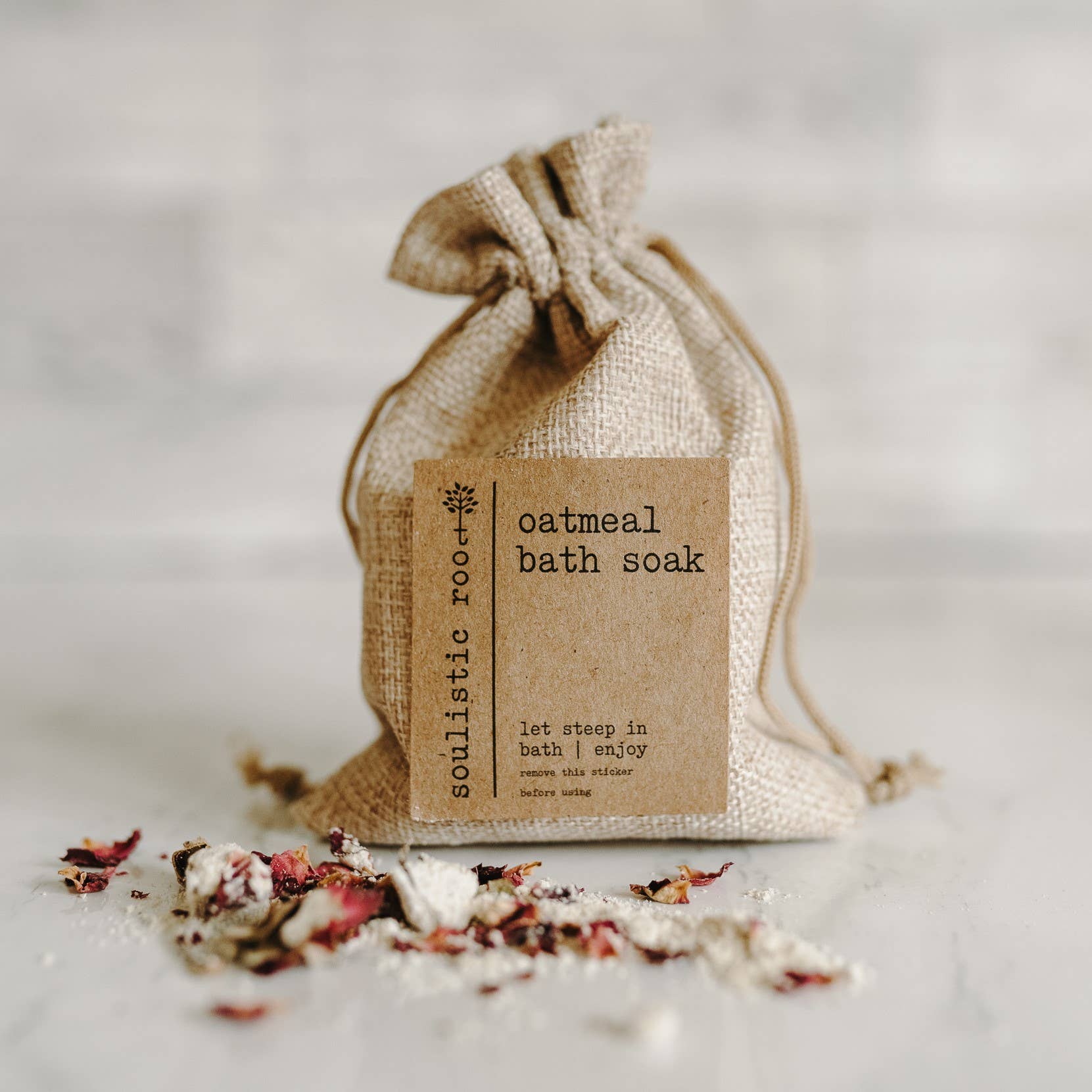Soulistic Root - Essential Oils & Self Care Gifts - Wholesale Bath Soak/Milk - Herbal Oatmeal Bath Soak | Christmas Stocking Stuffers4