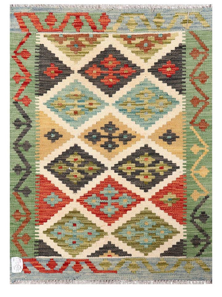 Maimana Afghanistan Kilim Rug - 113 x 82 cm for wholesale by Imaco Rugs