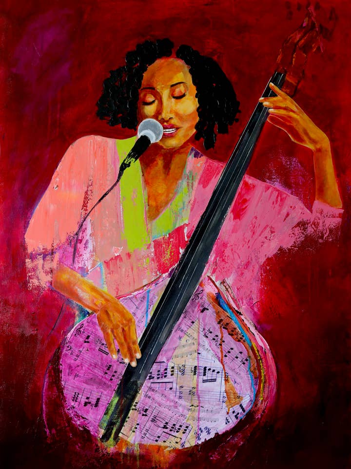 Ved midnat for engroshandel hos Kelly U Fine Art Studio