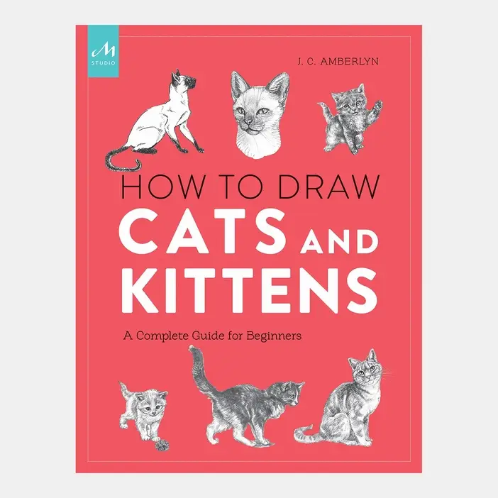 Phaidon - Wholesale Coloring & Activity Book - Adult - How To Draw Cats And Kittens: A Complete Guide For Beginners0