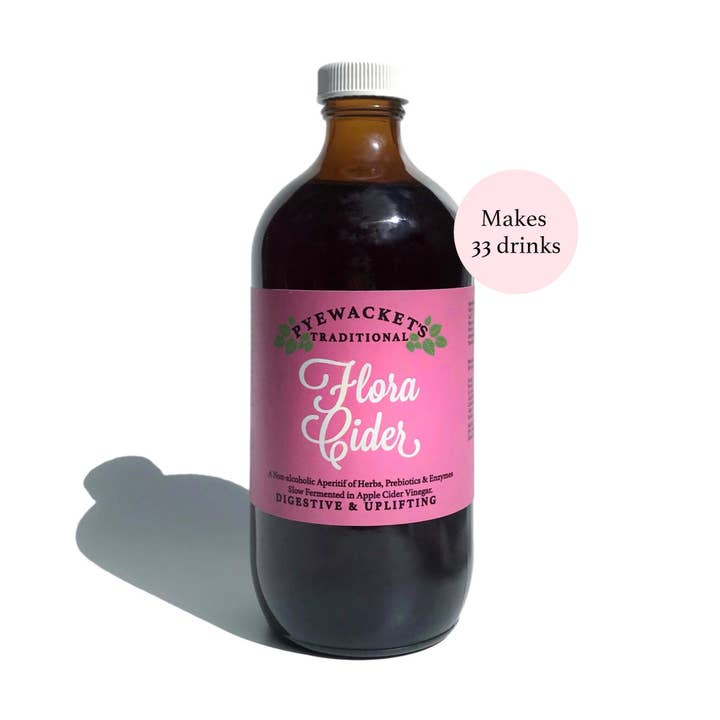 Pyewackets Traditional - Wholesale Non-alcoholic aperitif/mocktail - Flora Cider Digestive Tonic3