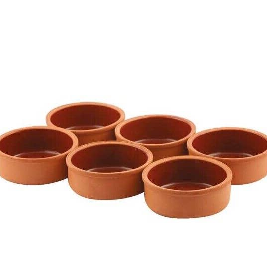 GJE Terracotta - Wholesale Baking Dish - 6-inch Clay Bowl, Terra Cotta Baking Dish.