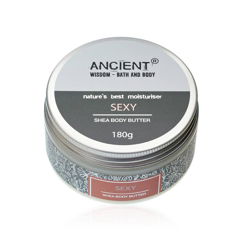 Ancient Wisdom - Wholesale Body Balm/Butter - Shea Body Butter 180g - Sexy2