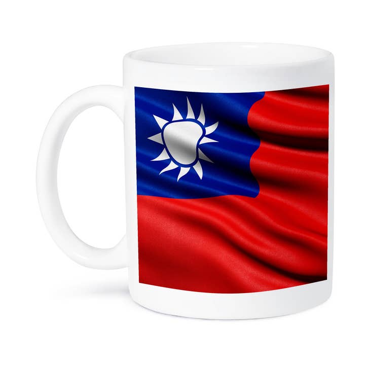 3dRose - Wholesale Coffee Mug - 3dRose, Flag of Taiwan waving in the wind, Mug8