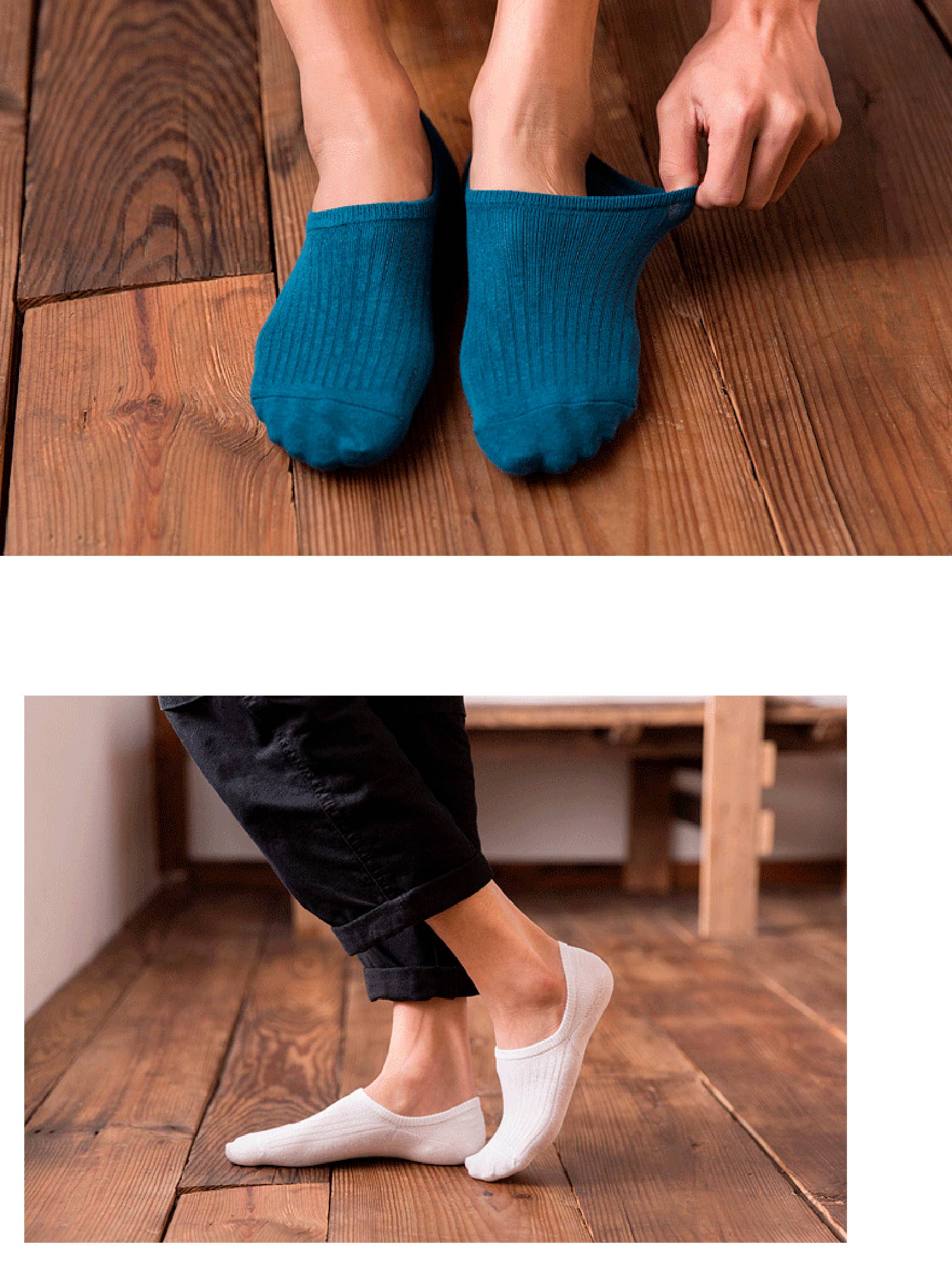 Ivedin - Wholesale Socks - Unisex - Non-Slip Invisible Cotton Socks Packs11