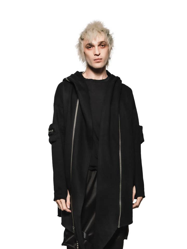 FAN ALL FLAMES - Wholesale Jacket - Unisex - WRAITH CLOAK3