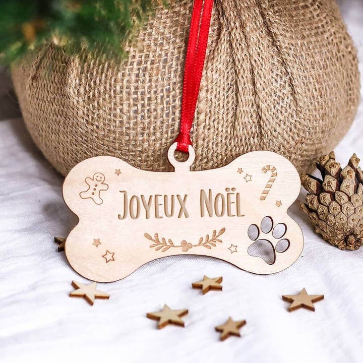 Christmas Boule - Dog Merry Christmas for wholesale by Ourson Câlin