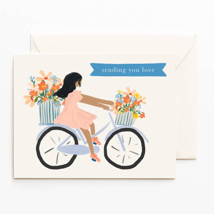 Tarjeta de envío de amor para venta al por mayor de Olive and Lu Paper