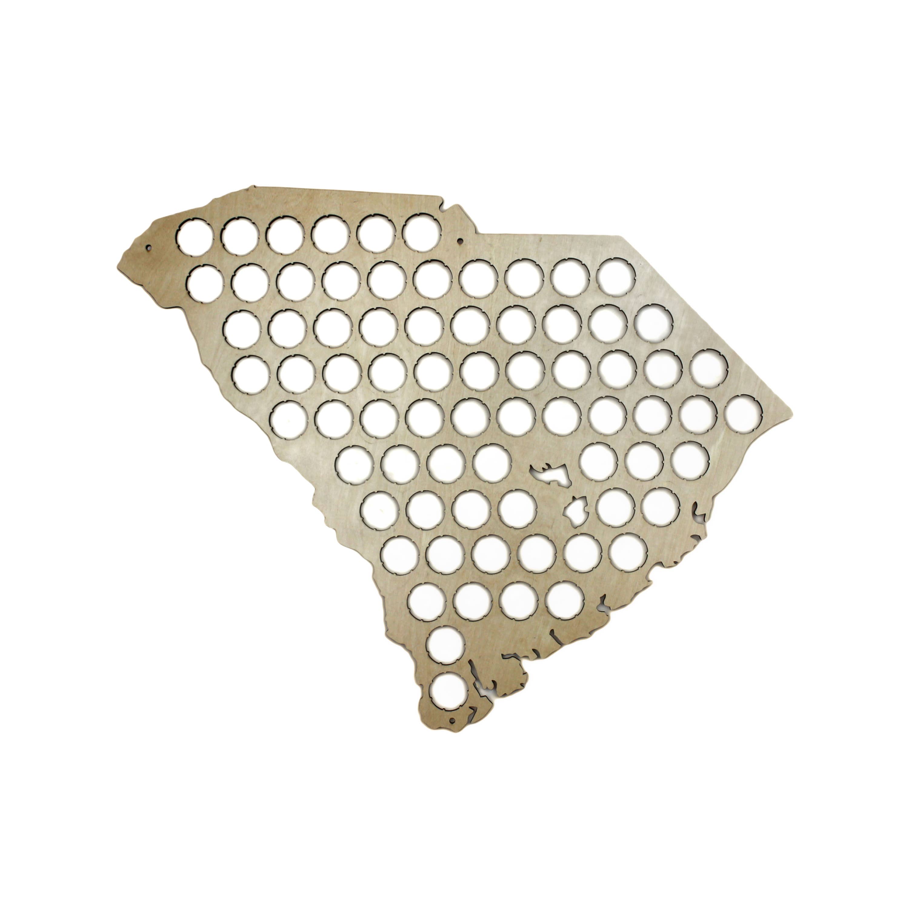 Torched Products – Engroshandel 3D-vægkunst – Mænds gave tilstand øl cap kort - Beer Cap Collector/Display39