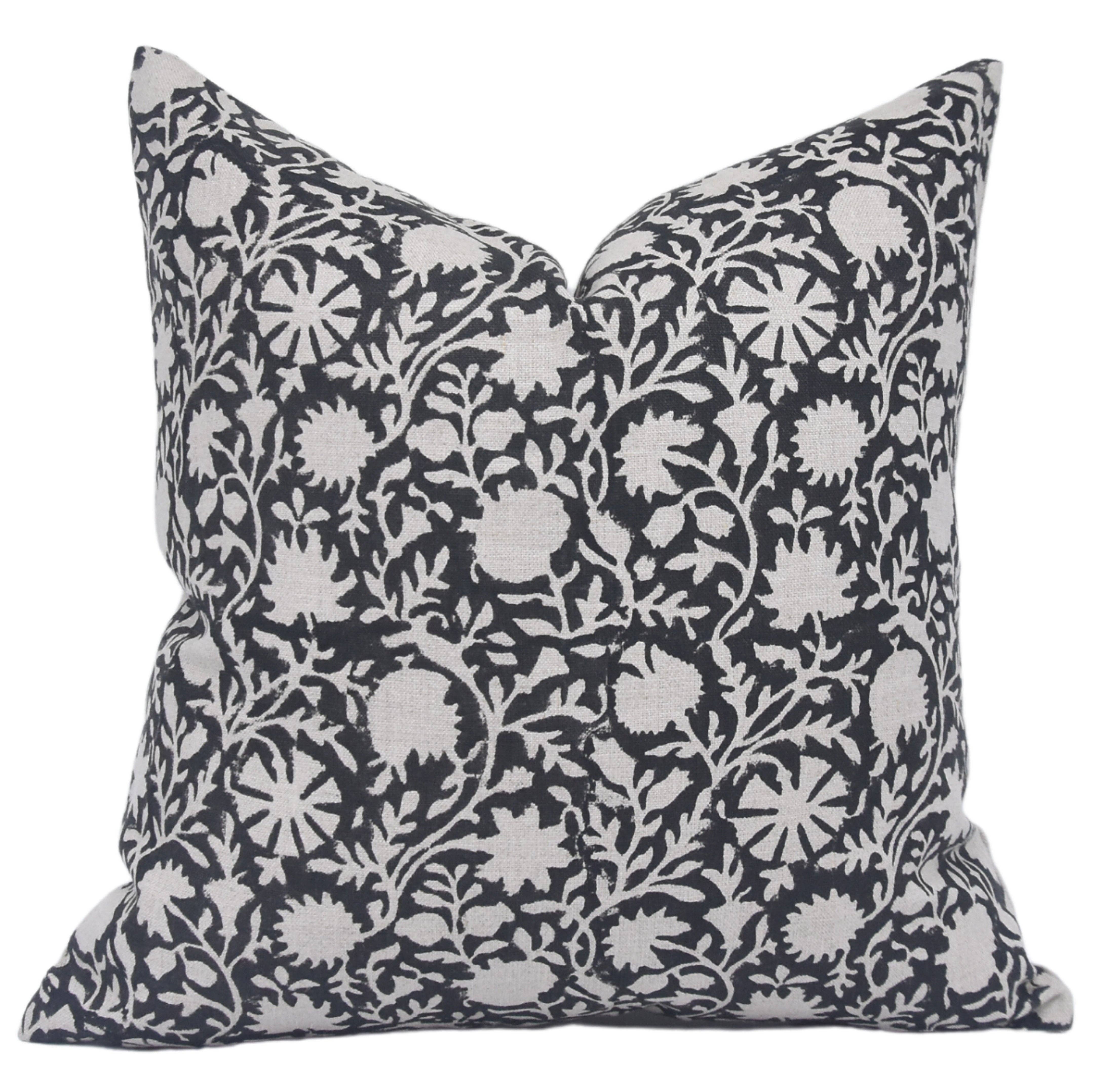 Fabdivine – wholesale Throw pillow cover – Unique Design Block Print Pure  Linen Pillow Cover - Chakri0