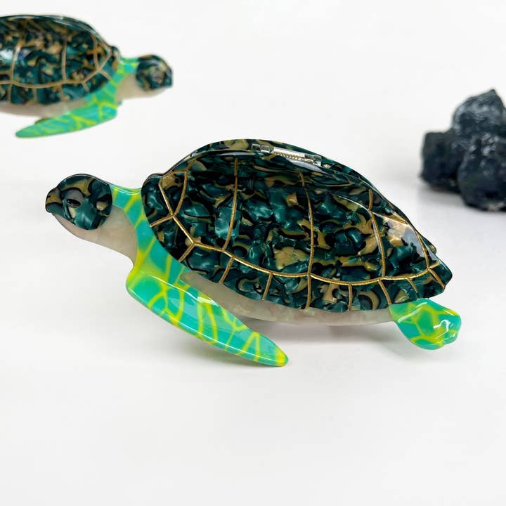 Groene Turtle Claw Clip, Haarclip voor dieren voor wholesale door TheDivaSoap
