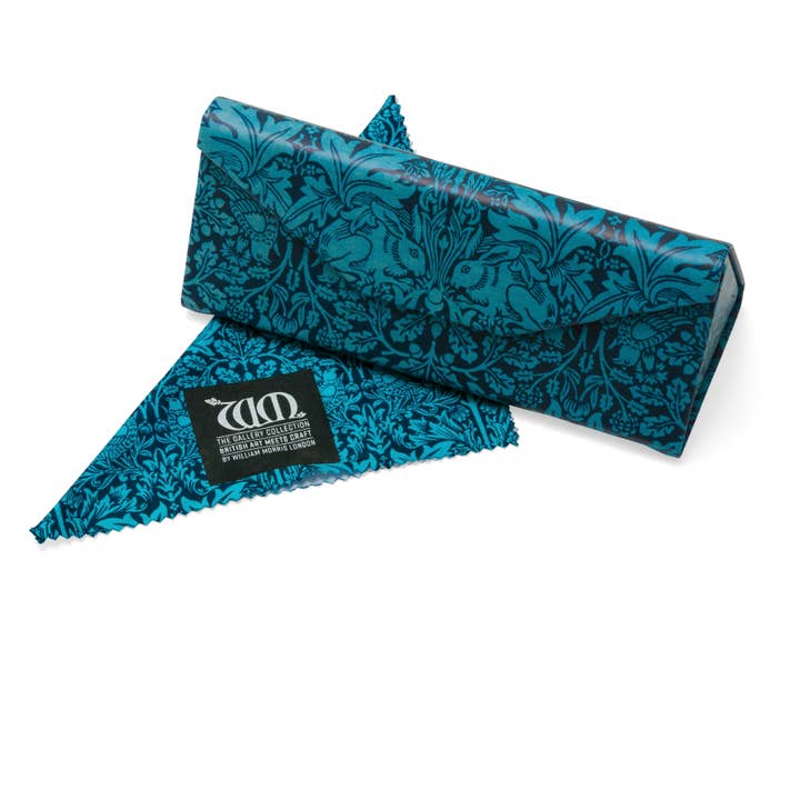 Custodia per occhiali William Morris - Fratello Coniglio per la vendita all'ingrosso da parte di Retropeepers Ltd