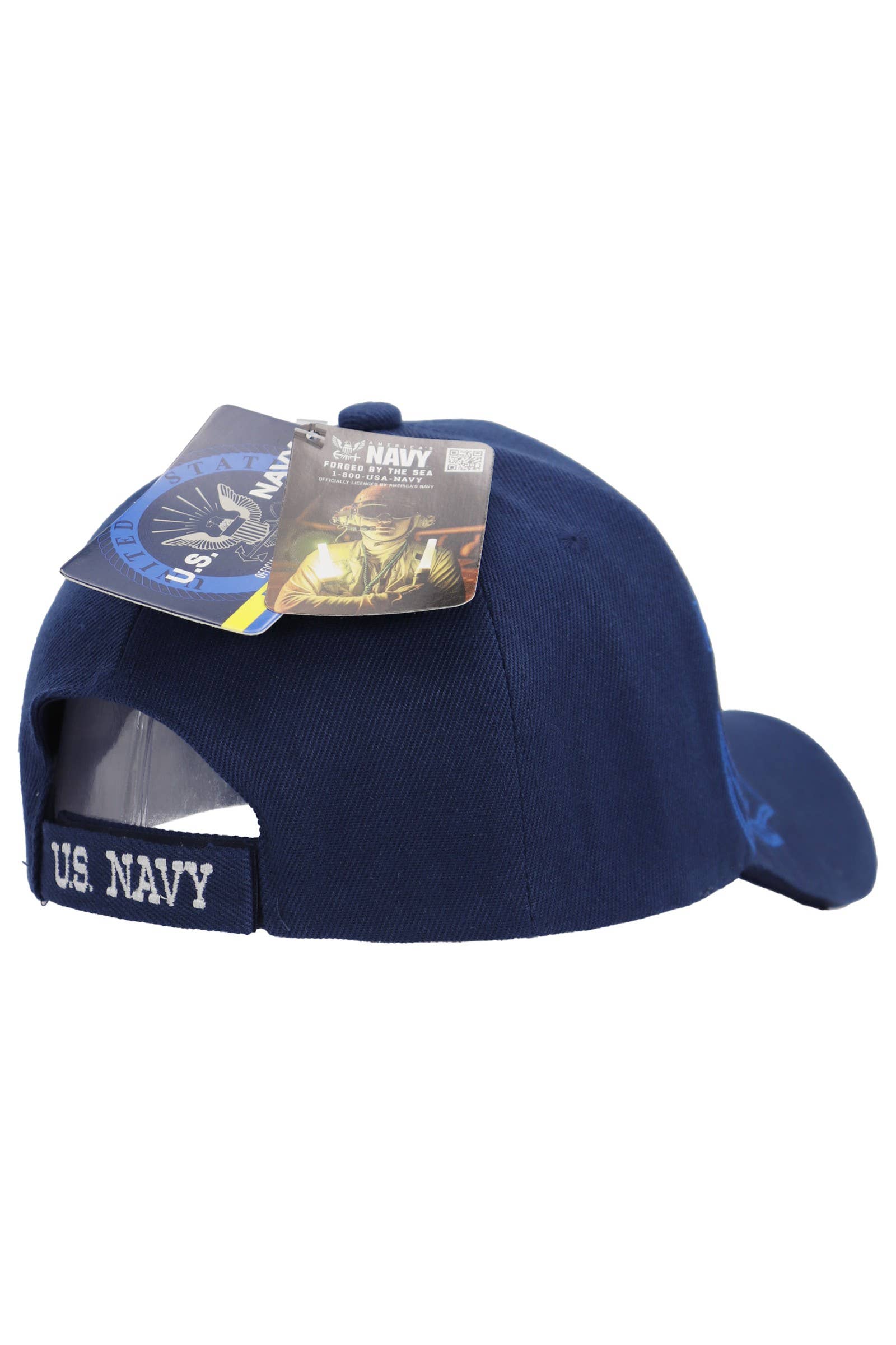 Cap Zone - Vendita all'ingrosso Cappellino da baseball - Unisex - Cappellino da baseball ufficiale con licenza dell'ancora della Marina degli Stati Uniti3