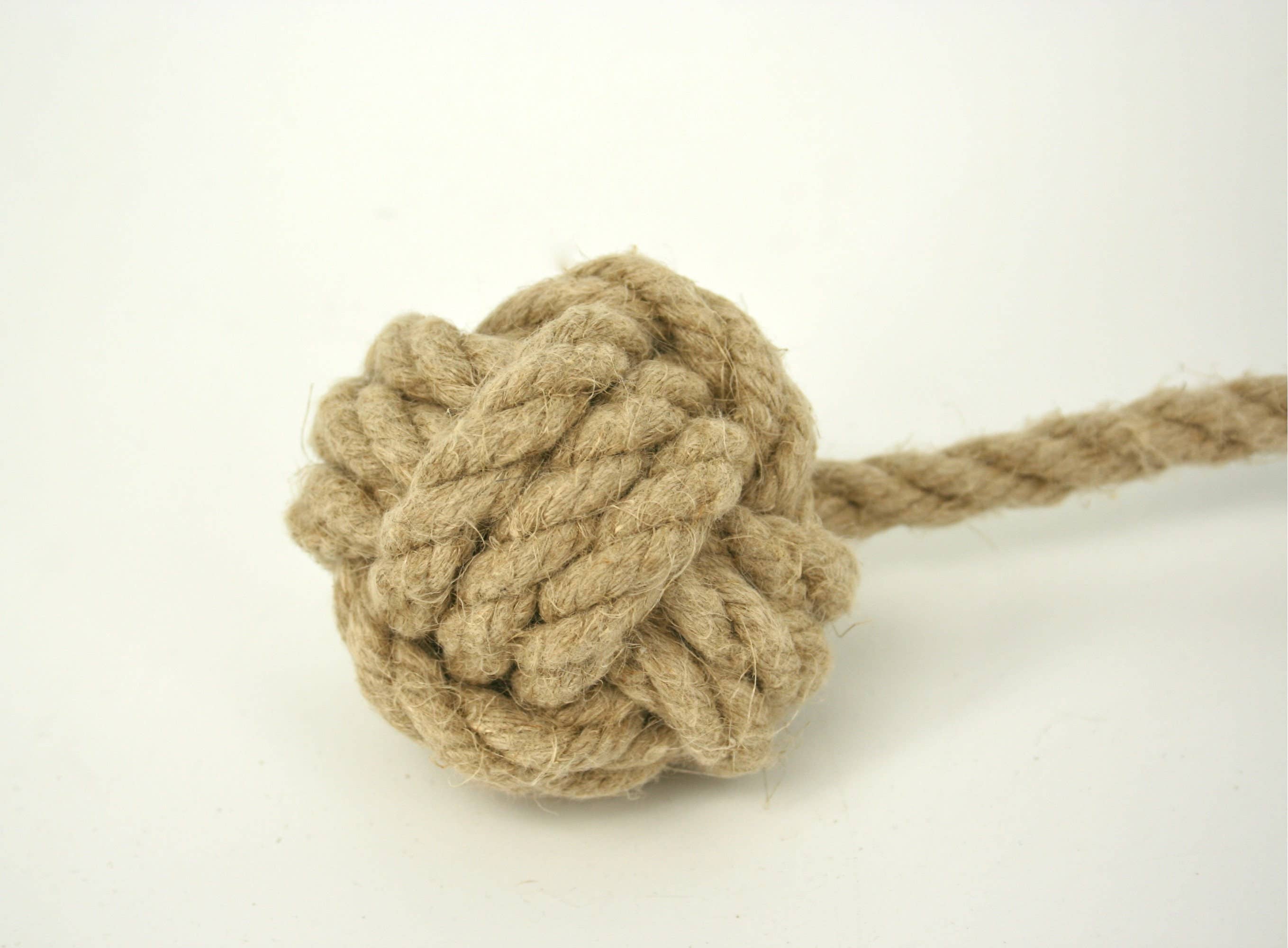 Pawsome Pet Toys - Wholesale Pet Rope Toy - Dog - Set of 2 Dog Toys Made from Organic Hemp Rope1