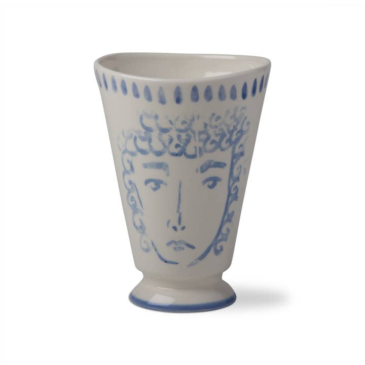 tag - Wholesale Vase - Narcissus Painted Vase - White, Multi