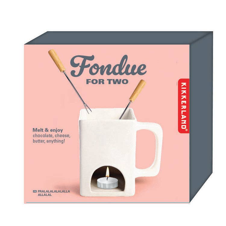 Kikkerland Design Inc - Wholesale Kitchen Tool/Gadget - Fondue for Two