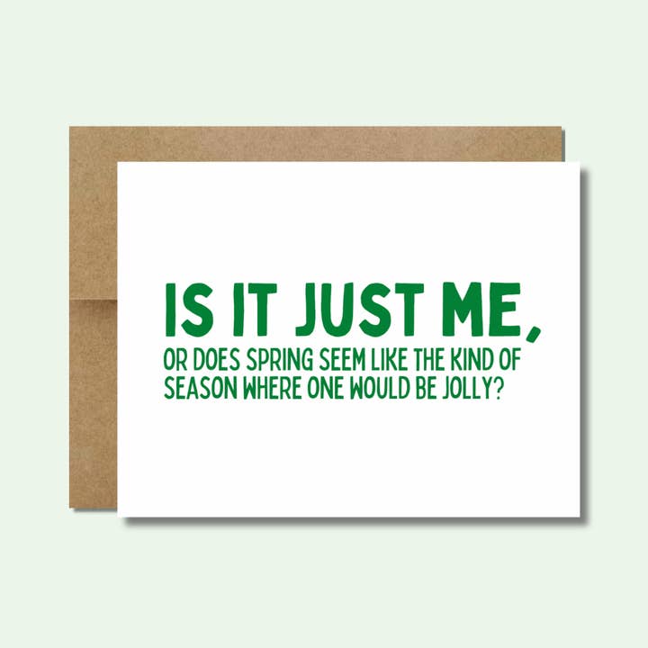 Snarky julekort | Sjovt feriekort | 'Det er sæsonen for engroshandel hos Raisin Spirits