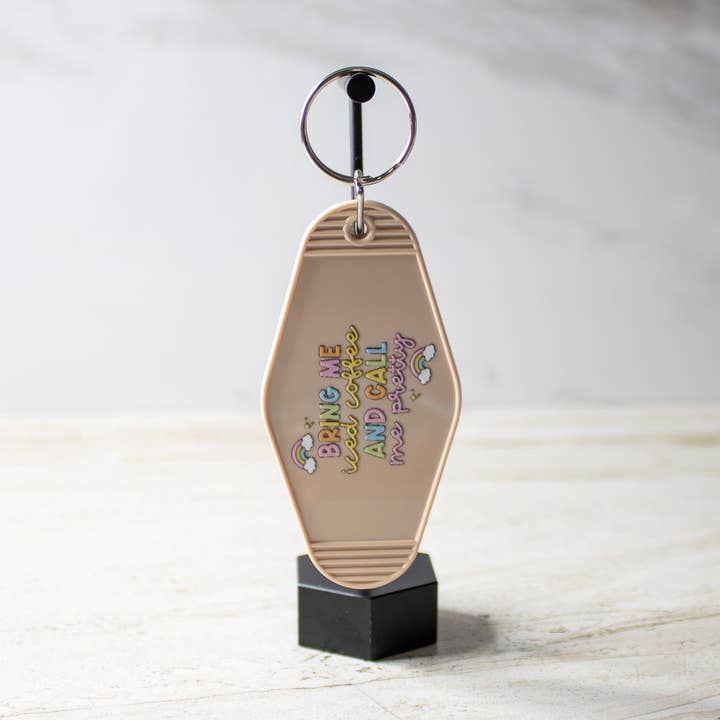 Bring Me Iced Coffee Keychain for wholesale by Aura State