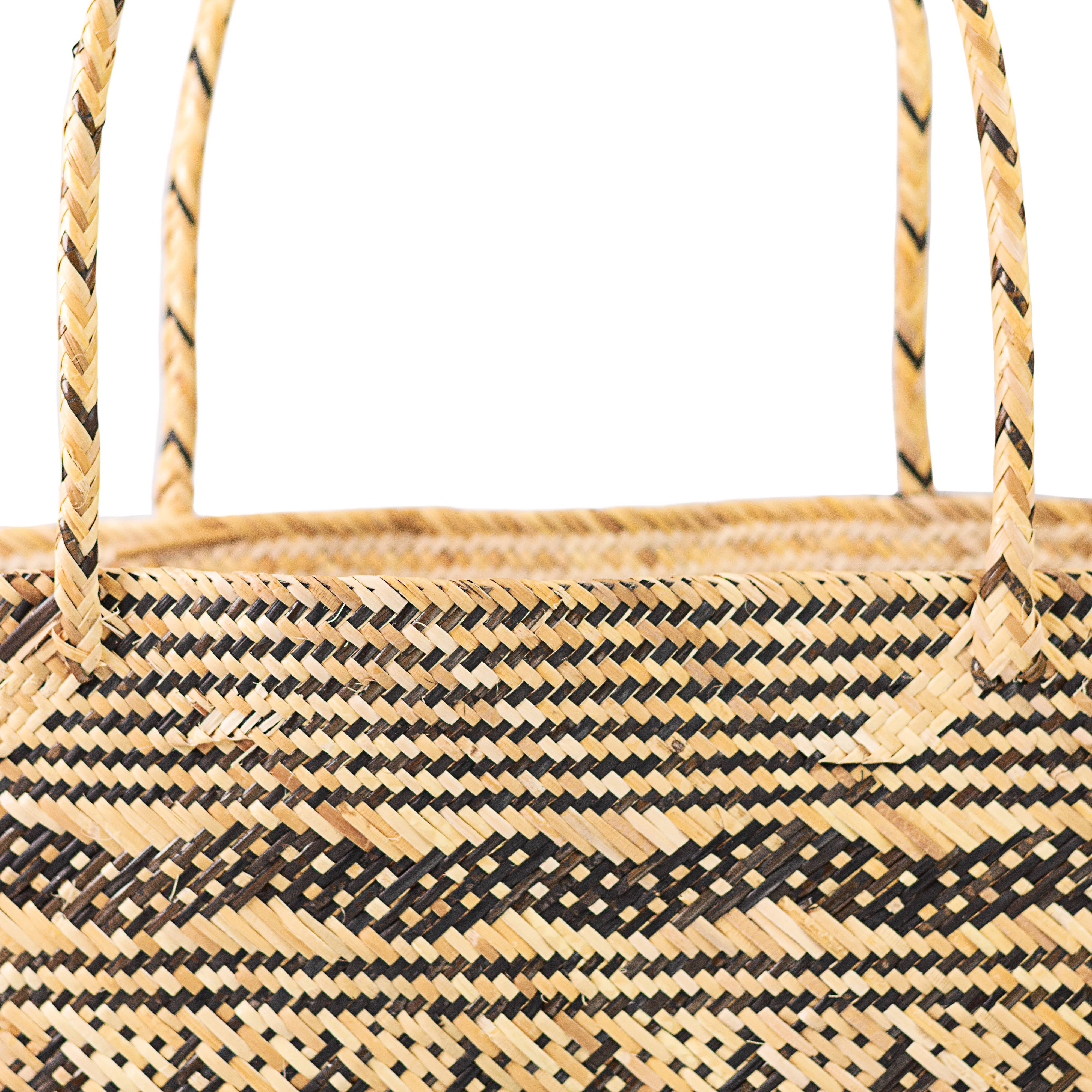 The Artisan and Company – wholesale Tote bag – Women's – Ibiza Rattan Tote 1