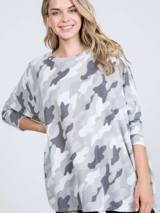 Übergroße Tunika aus Kaschmir-Pulloverstoff #240 für den Großhandel von Rose Mellow Fashion