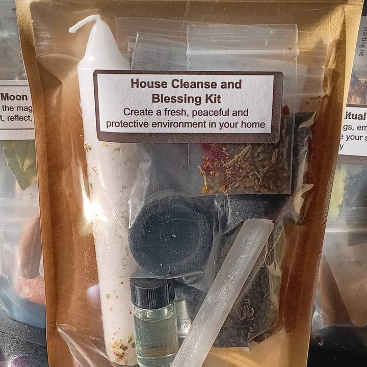 Elemental Earth Shop - Wholesale Meditation Supplies - Home Cleanse and Blessing ritual kit