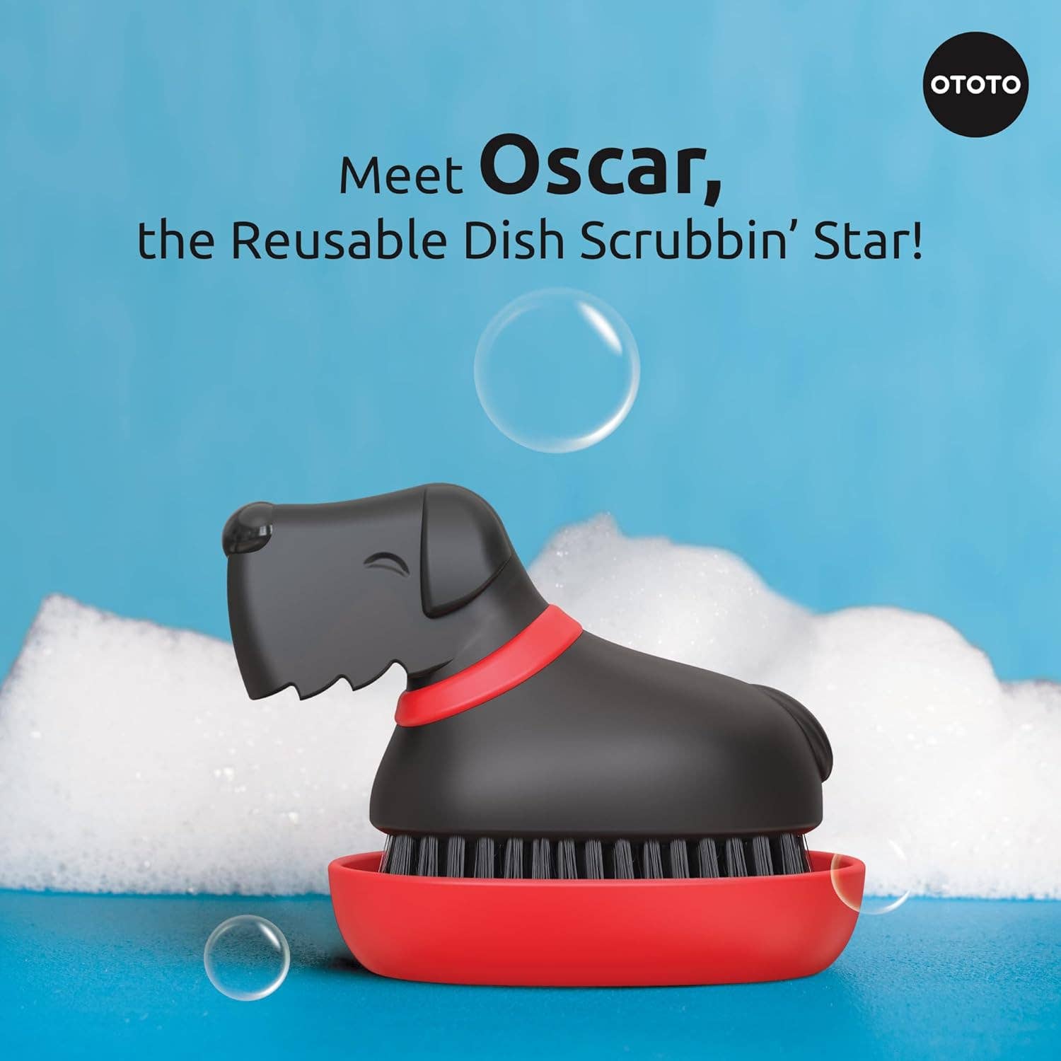OTOTO - Wholesale Cleaning Brush - NEW Oscar Dog Dish Brush - Kitchen Accessories & Gifts2
